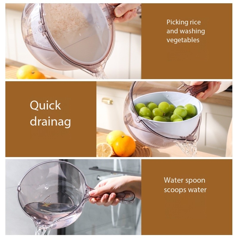 Combo cocina 5 en 1: bowls de acero y escurridor - Image 2