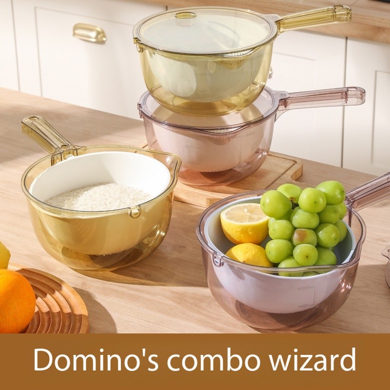 Combo cocina 5 en 1: bowls de acero y escurridor - Image 4